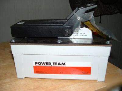 Air/hydraulic pump spx power team portapower