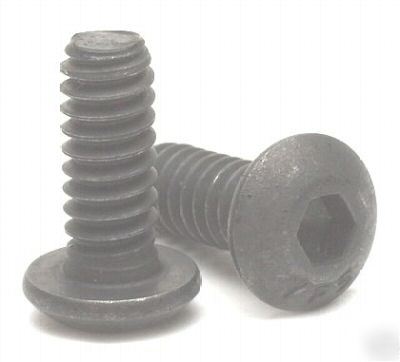 Socket head cap screw button head / steel 10-32 x 3/8