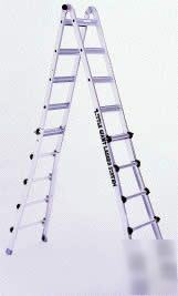 22 1AA little giant ladder w/ wheels & all 3 acc