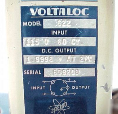 Voltaloc jaelco 2 volt meter test precision reference a