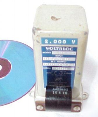 Voltaloc jaelco 2 volt meter test precision reference a