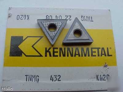5PC tnmg 432 K420 kennametal carbideturning insert