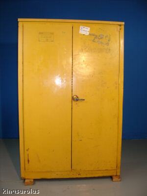 Justrite 45 gal flammable safety storage cabinet