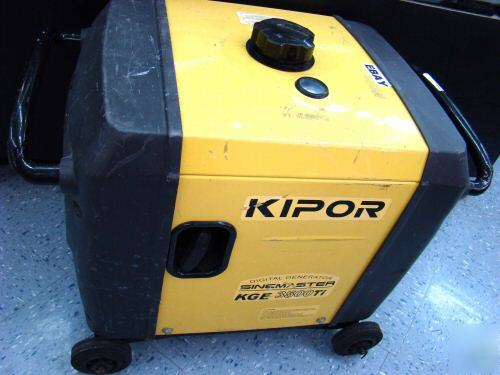 Kipor sinemaster inverter generator IG3000 kge 3500 ti 