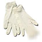 Latex gloves powdered large