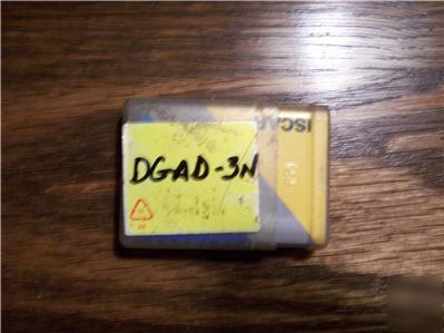 (2) iscar dgad-3N do grip cartridges used but usable