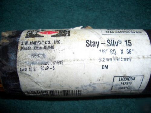 8.5LBS harris stay-silv 15% silver brazing alloy filler