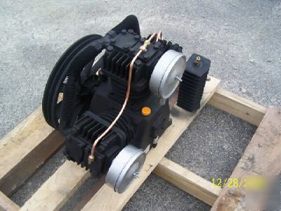 New eaton 7.5 hp 2 stage cast iron air compressor pump