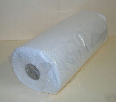 White kitchen roll paper towels 210 perforated sheets