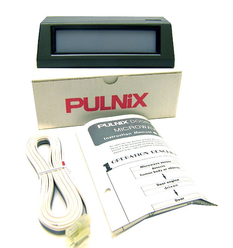 New lot 4 takex pulnix dm-610 door sensor microwave 