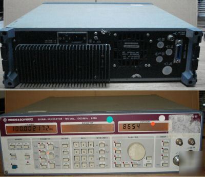 Rohde & schwarz smg signal generator 100KHZ - 1000MHZ