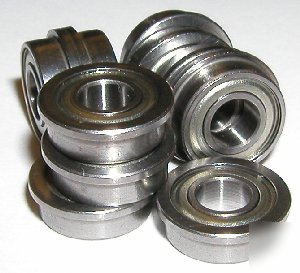 10 flanged miniature bearing 3MM x 9MM x 4 bearings vxb