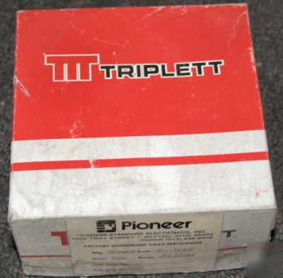 New triplett / pioneer 4.5