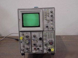 Tektronix #7613/7A18/7D12/7853A oscilloscope/plug-ins