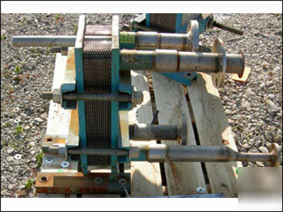 14 sq ft tranter plate heat exchanger, s/s-27219