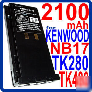2100MAH battery for kenwood KNB17 knb-17 TK280 TK480 yg