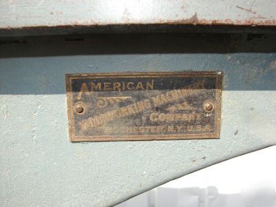 Planer jointer joiner american woodworking machinery 