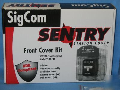 Sigcom # st-FRC01 sentry station cover front cover kit