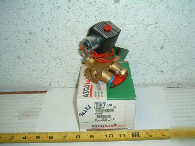 Asco red hat solenoid valve 1/4