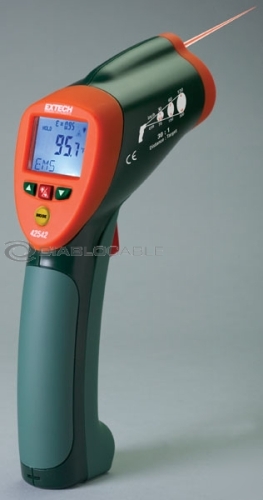 Extech 42542-nist high temp ir thermometer with nist