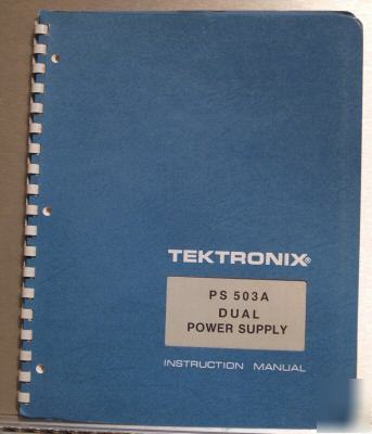 Tek PS503A ps-503A original service / operating manual