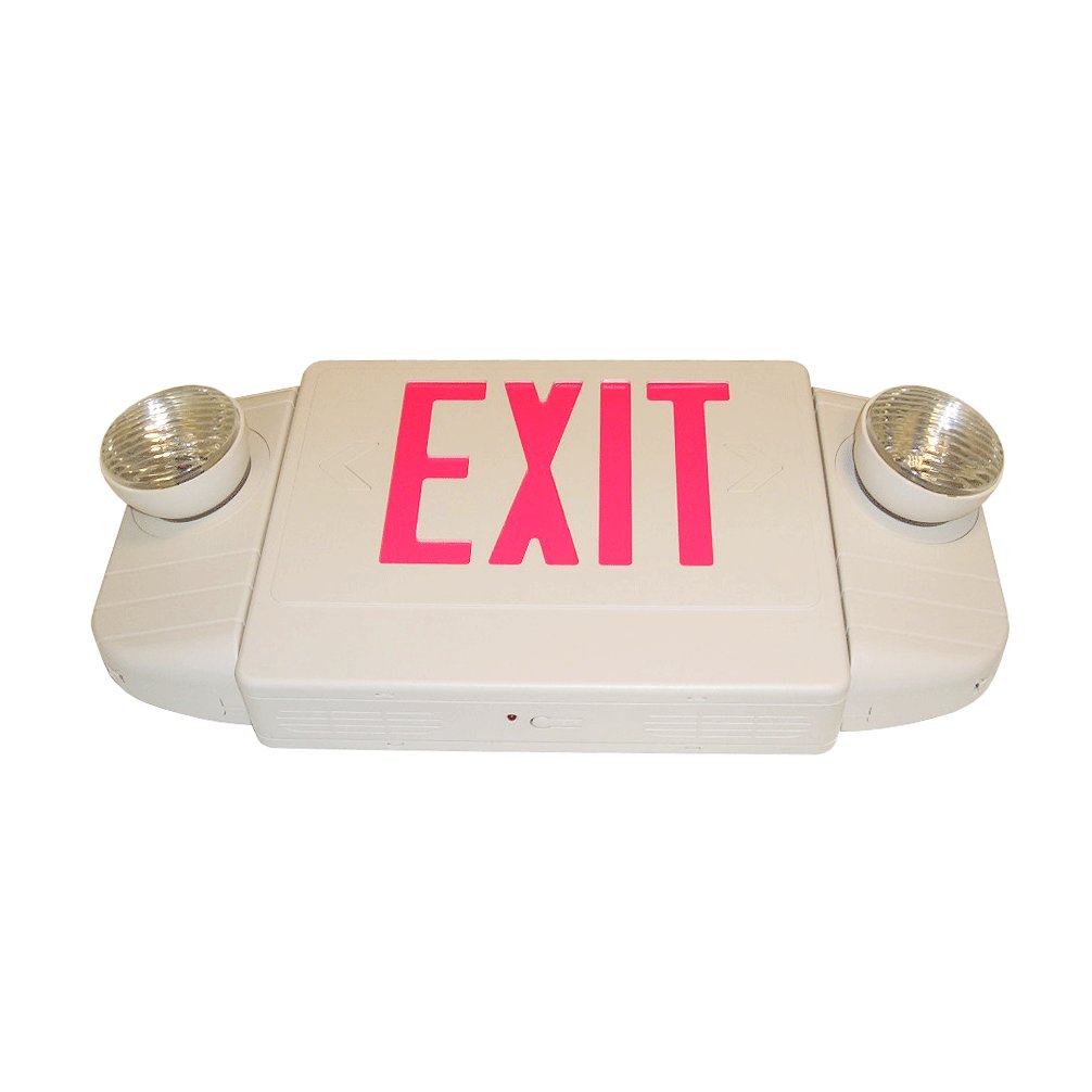 4PS/set combo led exit sign & emergency light/s-E4BR-1