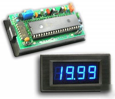 Blue led dc 0-20V digital input 5V~15V voltage meter 