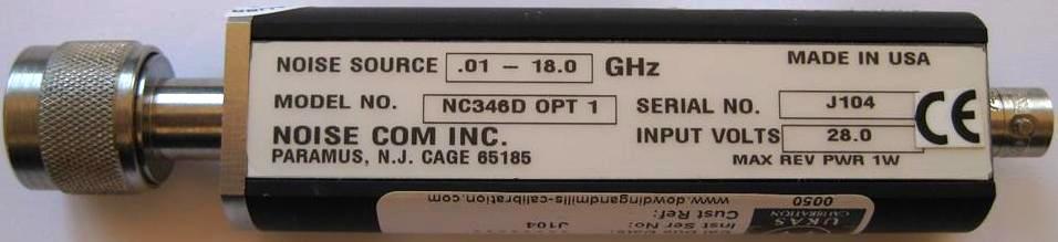 Noisecom broadband noise source NC346D. price inc. vat