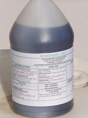 Spindkool 35 cnc biodeg coolant cutting fluid 1GAL