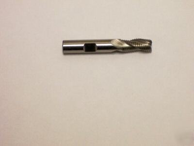 New - M42 cobalt roughing end mill 3 flute 1/2