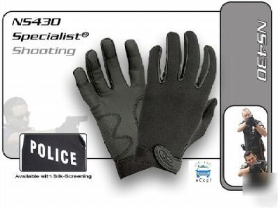 Hatch specialist shooting police gloves - no logo xxl