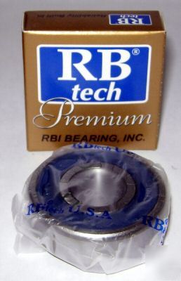 New (10) 6302-2RS premium grade ball bearings, 15X42MM, 
