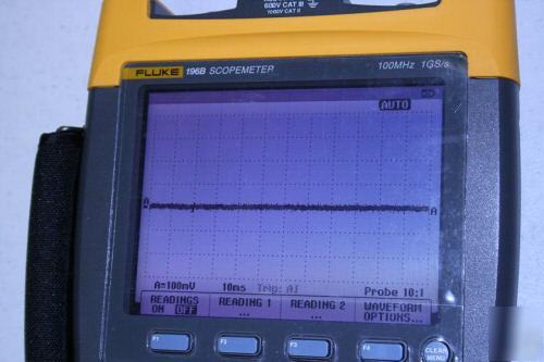 New fluke 196B scopemeter oscilloscope option 003
