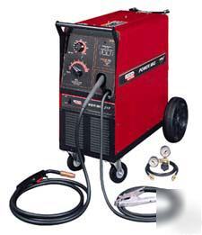New lincoln electric power mig 215 mig welder K2326-1