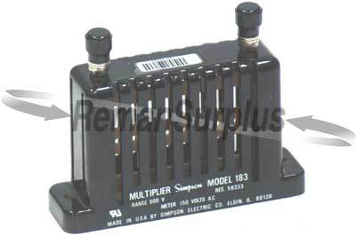 Simpson 183-08562 voltage multiplier 500ACV