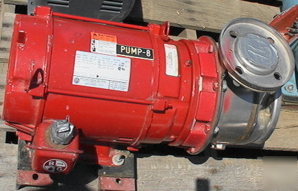 15HP stainless pump bell & gossett 3531 2X2 1/2 210GPM