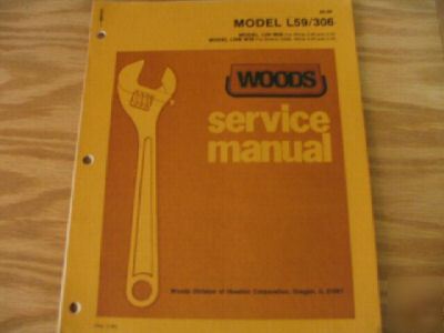 Woods L59/306 mowers service manual