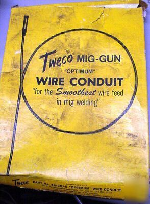  , tweco mig gun wire conduit, p# 44-3545