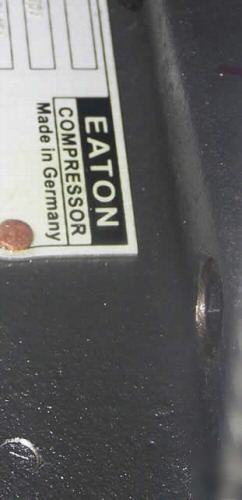 Eaton indus. true 15HP dual volt rotary air compressor
