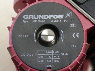 Grundfos upe 65-60 circulating pump