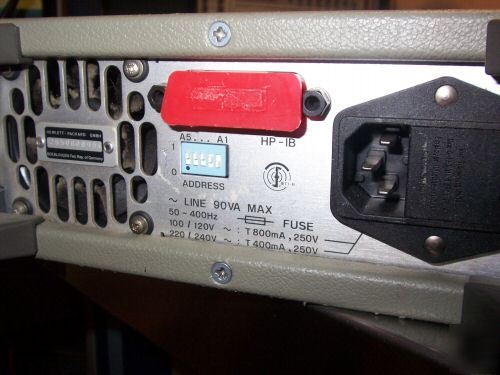 Hp agilent 8152A optical fiber optic power meter 