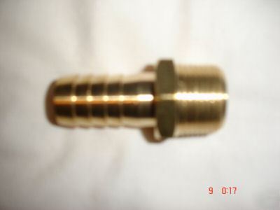 New 10 x brass hose tail 1/2