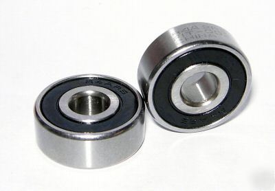 New 6200-2RS sealed ball bearings, 10X30X9 mm, bearing