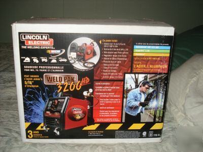 New lincoln mig welder 3200HD in box