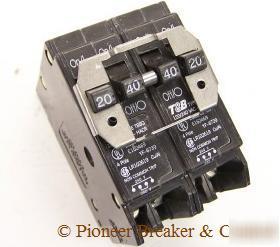 New t&b tbbq circuit breaker TBBQ220240 2P 20A 2P 40A