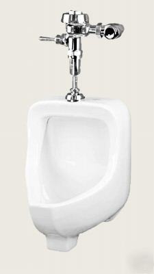 Ada compliant sloan flush valve & wall mount urinal 