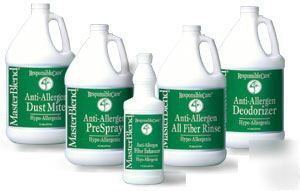 Carpet cleaning allergy relief laundry treatment