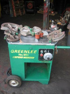 Grenlee 550 1/2 - 1 1/4 elec pipe bender