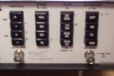 Wavetek model 4101 modulation meter 1.5 mhz to 2.0 ghz