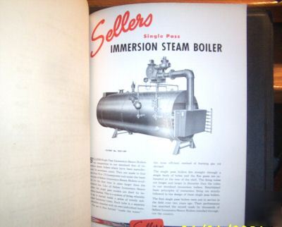 1948-49 sellers engineering co. water heaters bulletins